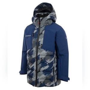 Sunice Boys' William Jacket Multi Blue Sz 14 Excellent Condition